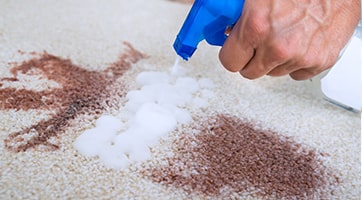 Stain Cleaning with Chemicals